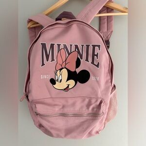 Pink Minnie Mouse Backpack - medium size